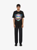 Rose Flower Print T Shirt