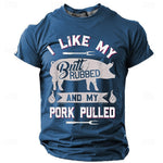 Men's Graphic Funny T shirt Short Sleeve T shirt