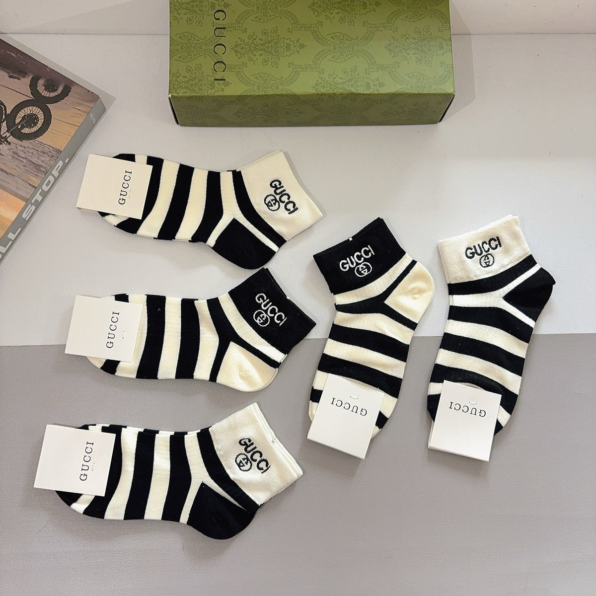 5-Pair Comfort Socks Set (1 BOX)-29