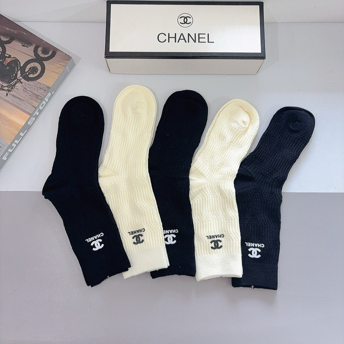 5-Pair Comfort Socks Set (1 BOX)-86