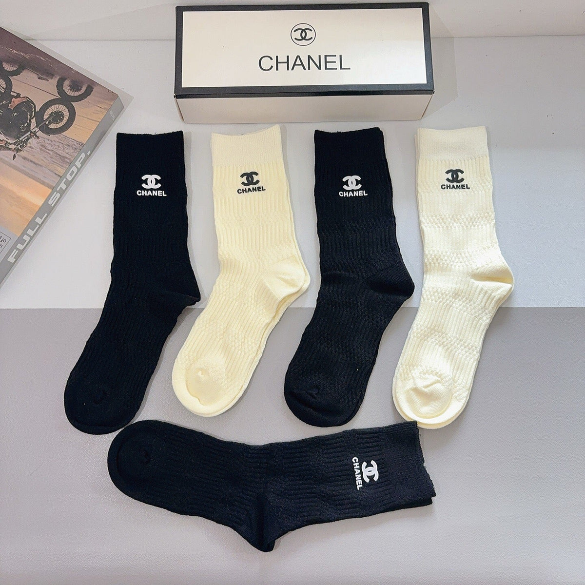 5-Pair Comfort Socks Set (1 BOX)-86