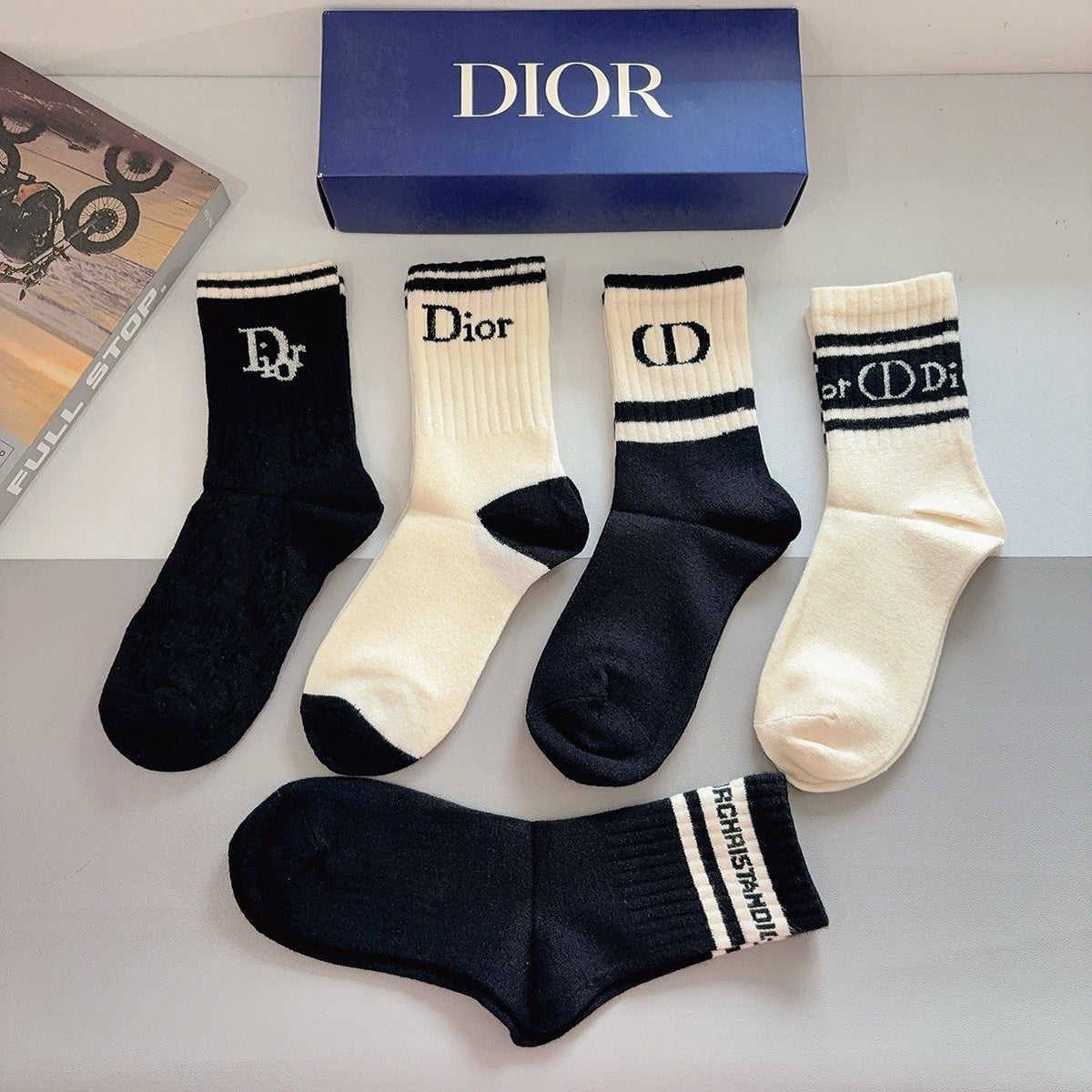 5-Pair Comfort Socks Set (1 BOX)-92