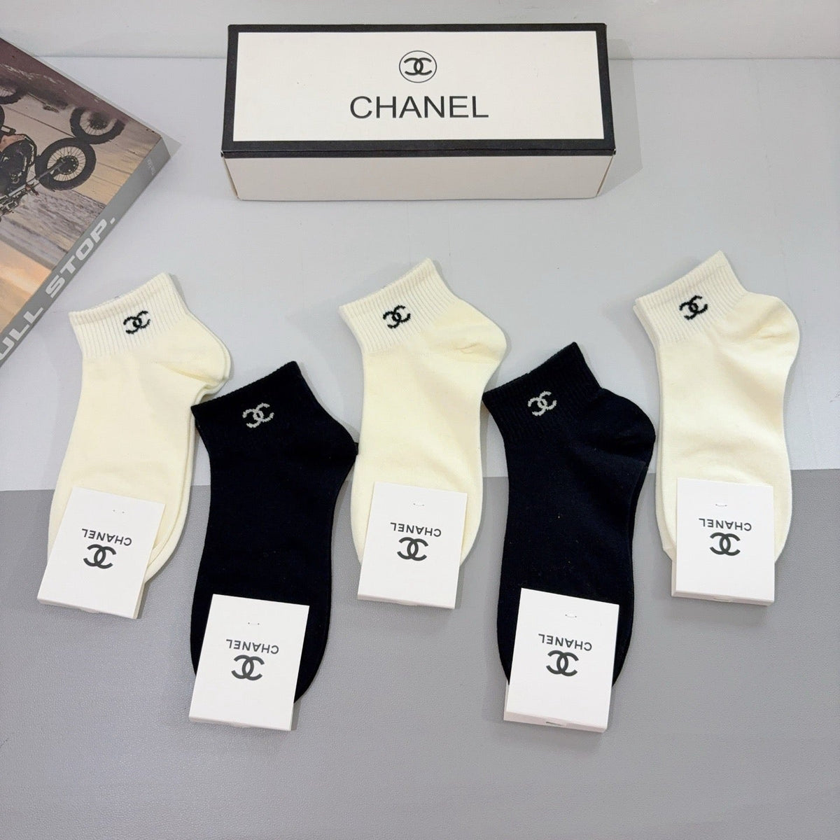 5-Pair Comfort Socks Set (1 BOX)-94