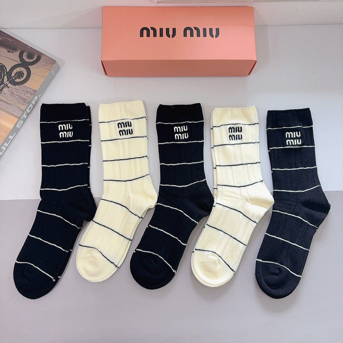 5-Pair Comfort Socks Set (1 BOX)-95