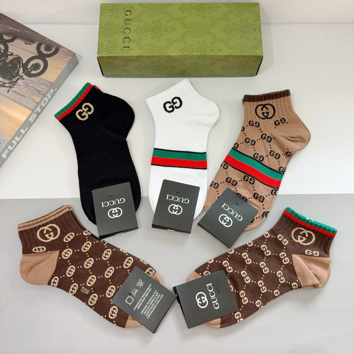 5-Pair Comfort Socks Set (1 BOX)-97