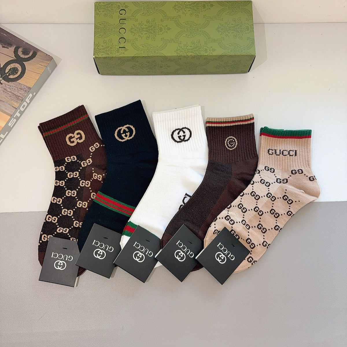 5-Pair Comfort Socks Set (1 BOX)-99