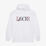 Flower Print Hoodie