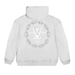 Chain Print Hoodie