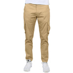 2-Pack Men's Flex-Stretch Cotton Cargo Pants – Comfortable, Durable & Versatile (31-Inch Inseam)
