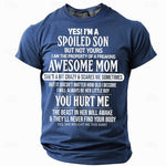 Men's Funny Slang T Shirt Short Sleeve T shirt