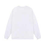 Classic Overlap Print Sweatshirt