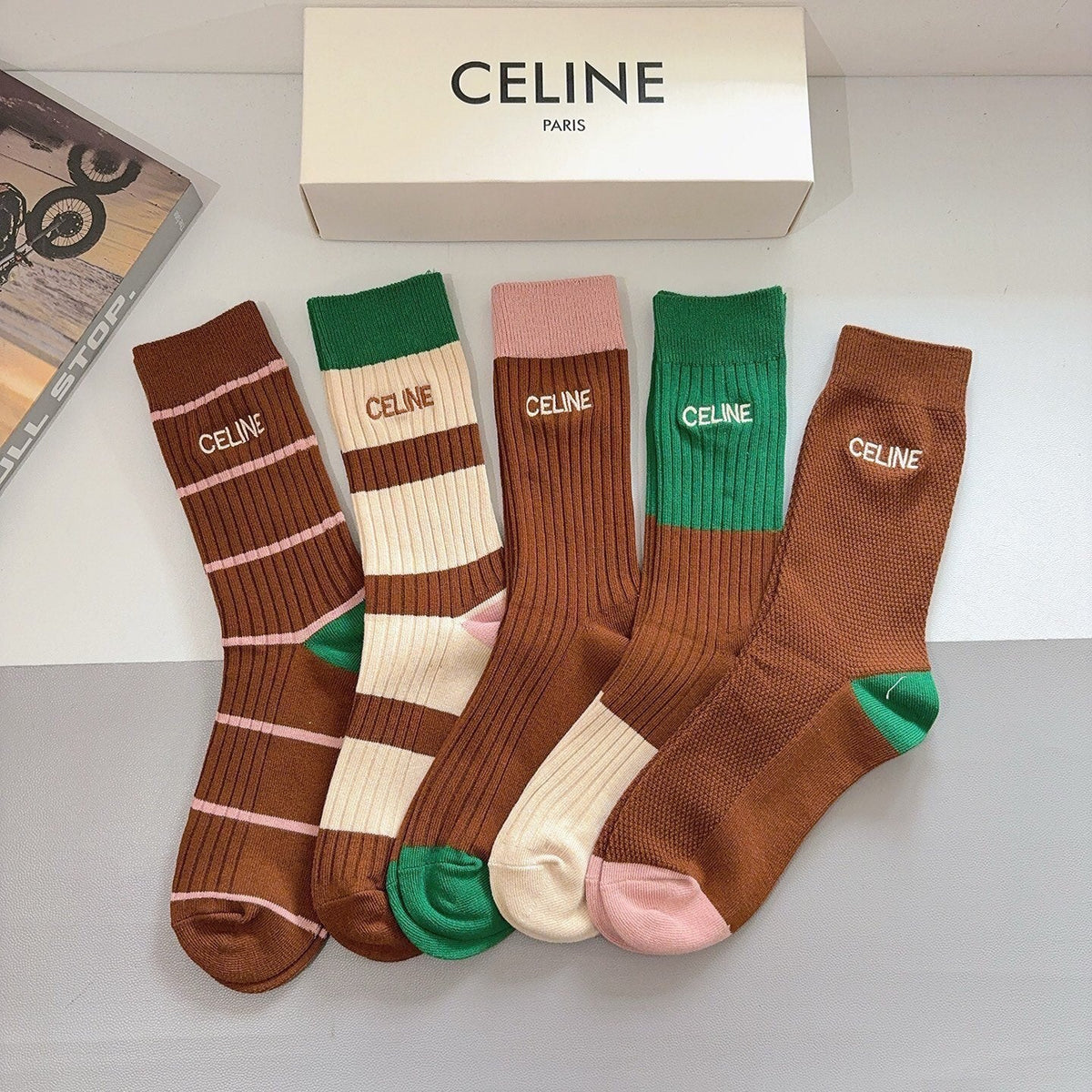 5-Pair Comfort Socks Set (1 BOX)-28