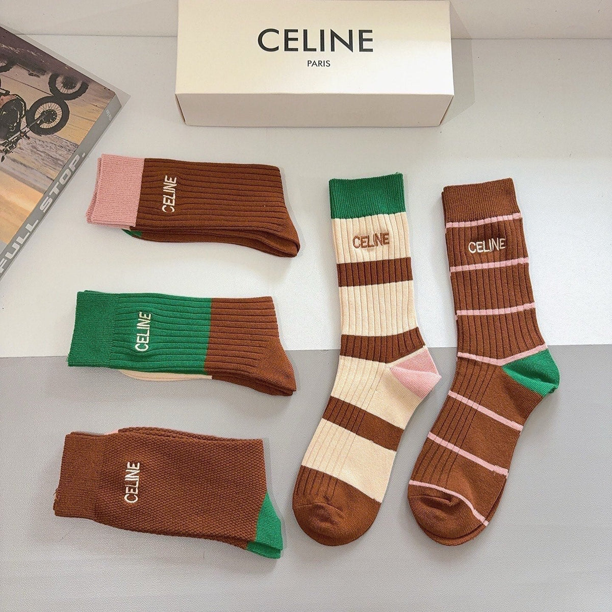 5-Pair Comfort Socks Set (1 BOX)-28