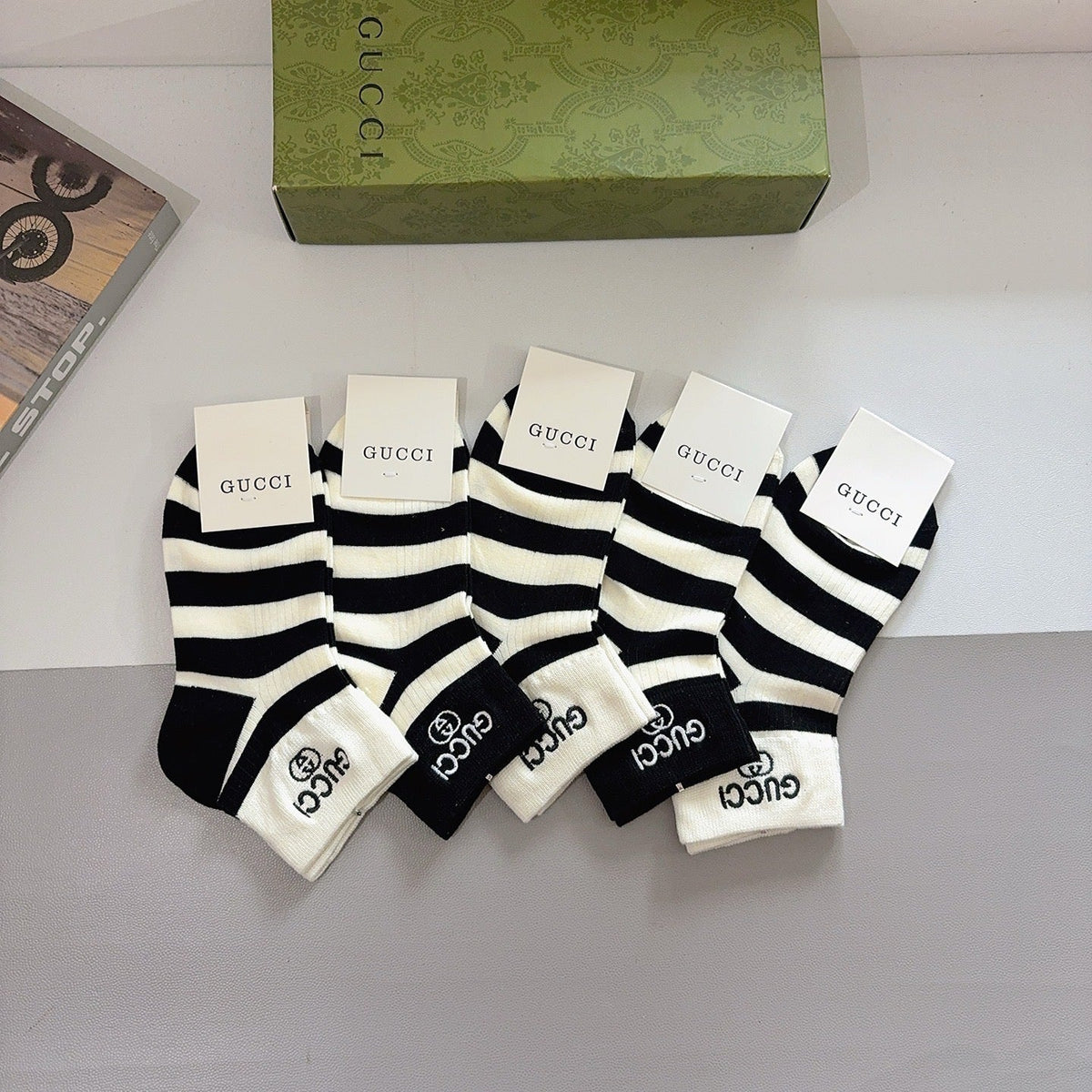 5-Pair Comfort Socks Set (1 BOX)-29