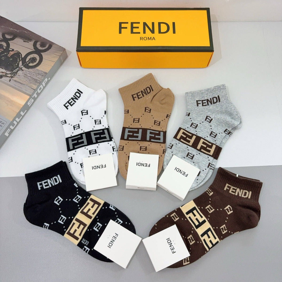 5-Pair Comfort Socks Set (1 BOX)-30