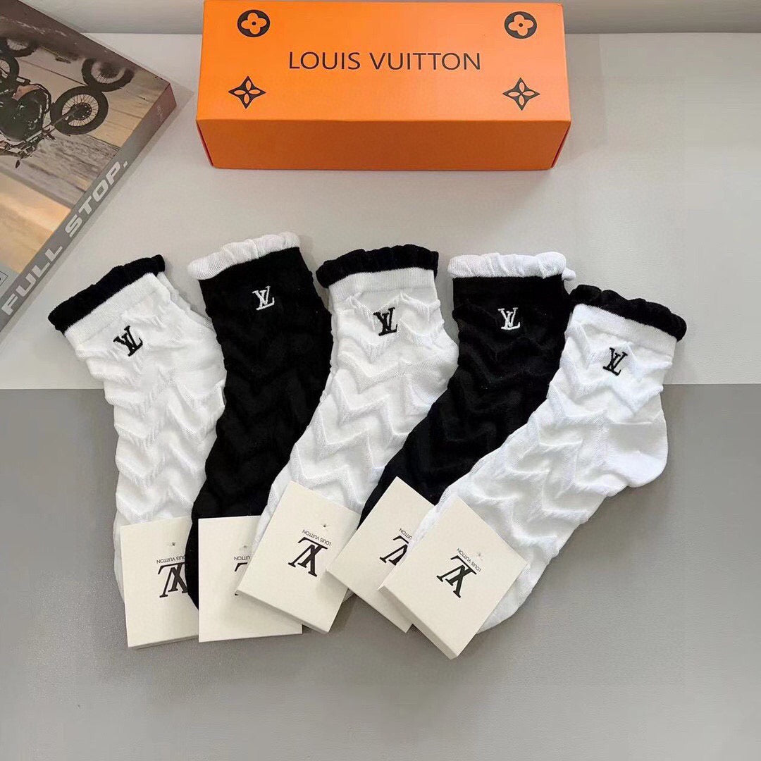 5-Pair Comfort Socks Set (1 BOX)-31