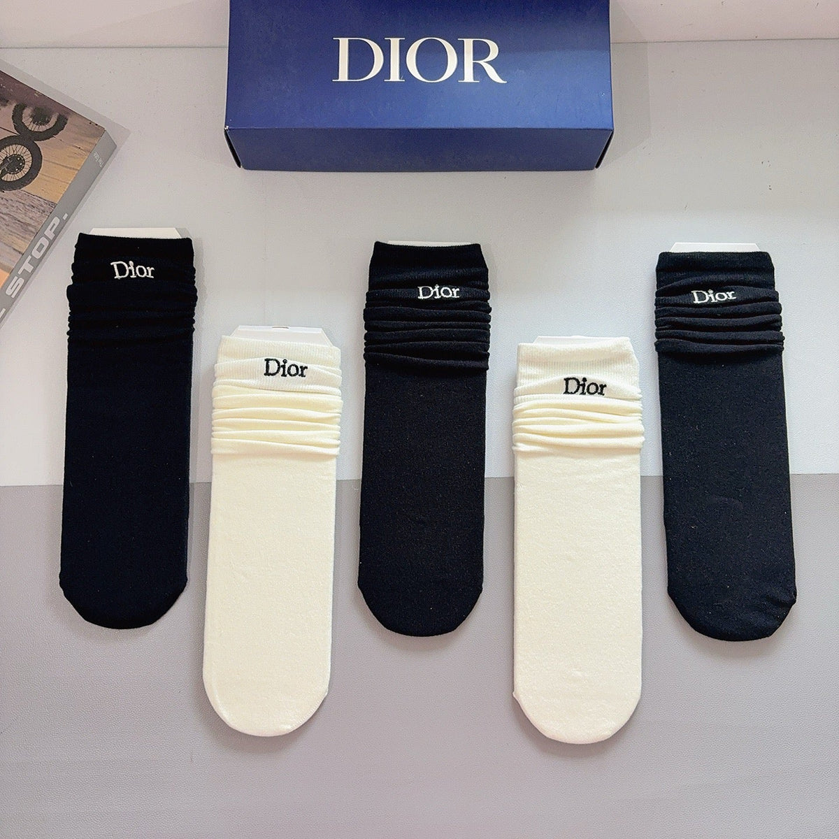 5-Pair Comfort Socks Set (1 BOX)-33