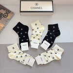 5-Pair Comfort Socks Set (1 BOX)-39