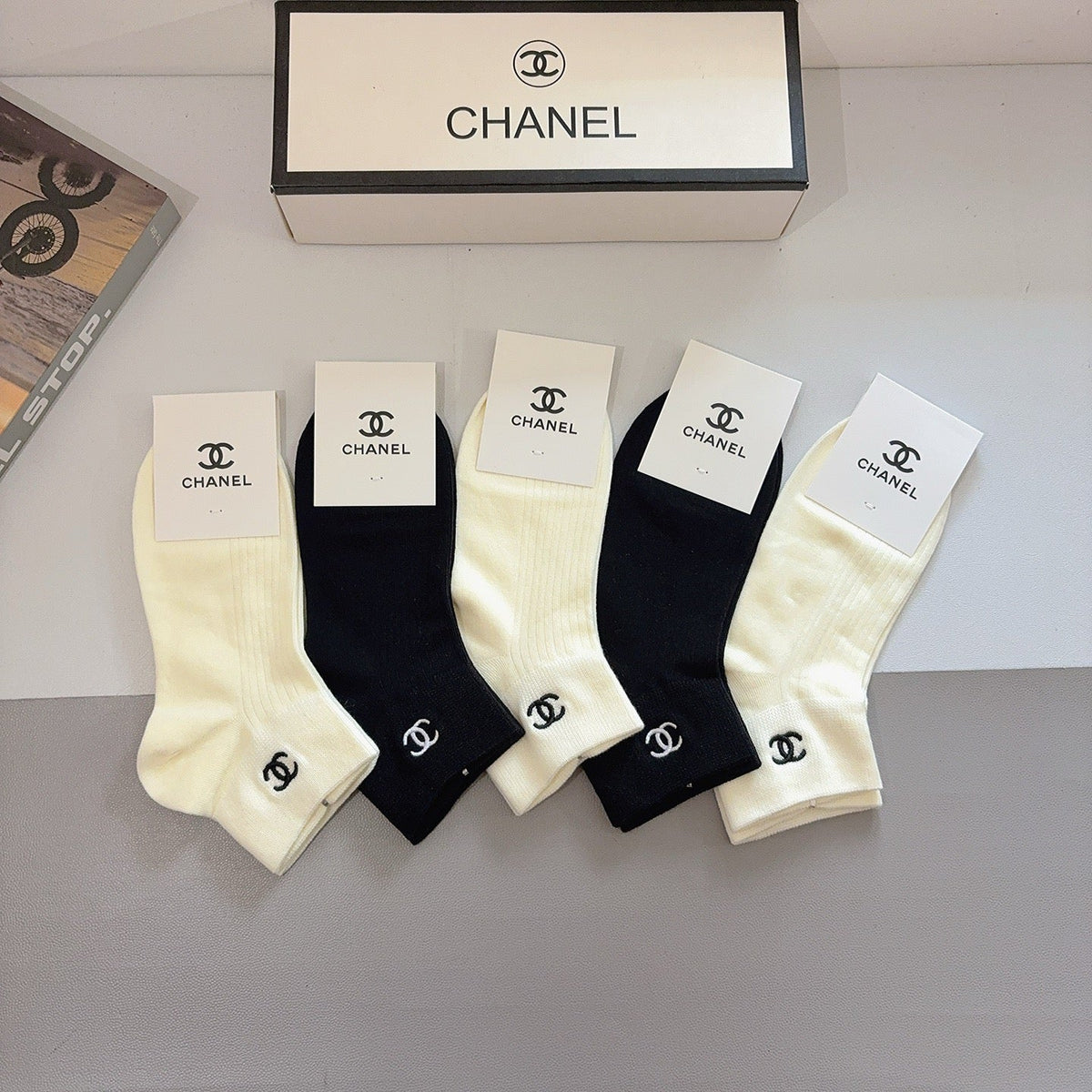 5-Pair Comfort Socks Set (1 BOX)-42
