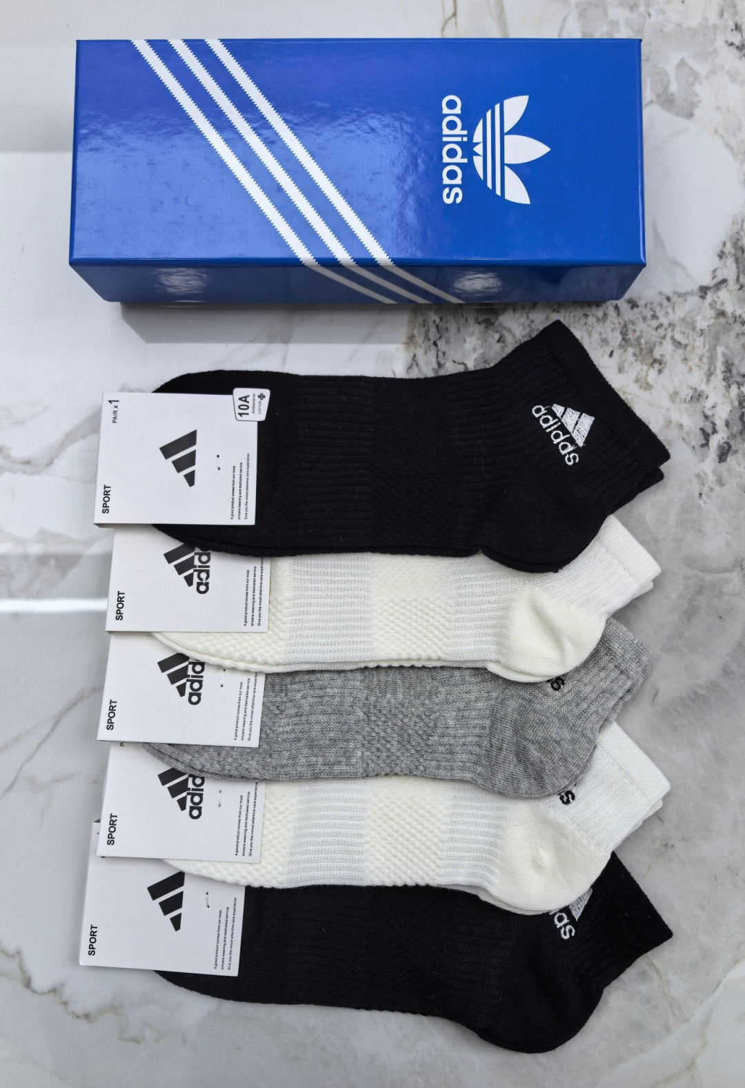 5-Pair Comfort Socks Set (1 BOX)-63
