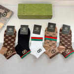 5-Pair Comfort Socks Set (1 BOX)-97