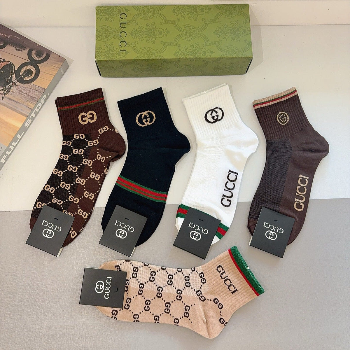 5-Pair Comfort Socks Set (1 BOX)-99