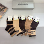5-Pair Comfort Socks Set (1 BOX)-110