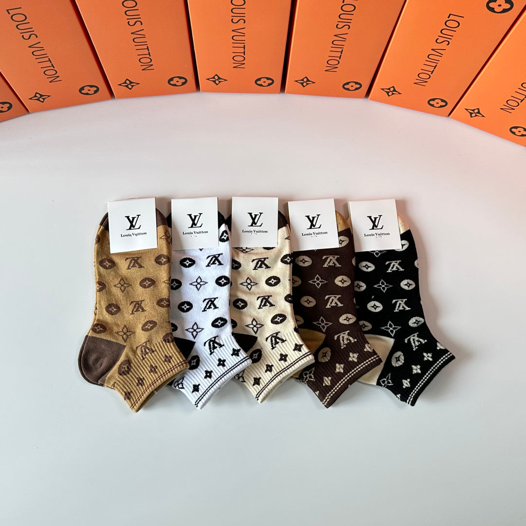 5-Pair Comfort Socks Set (1 BOX)-184